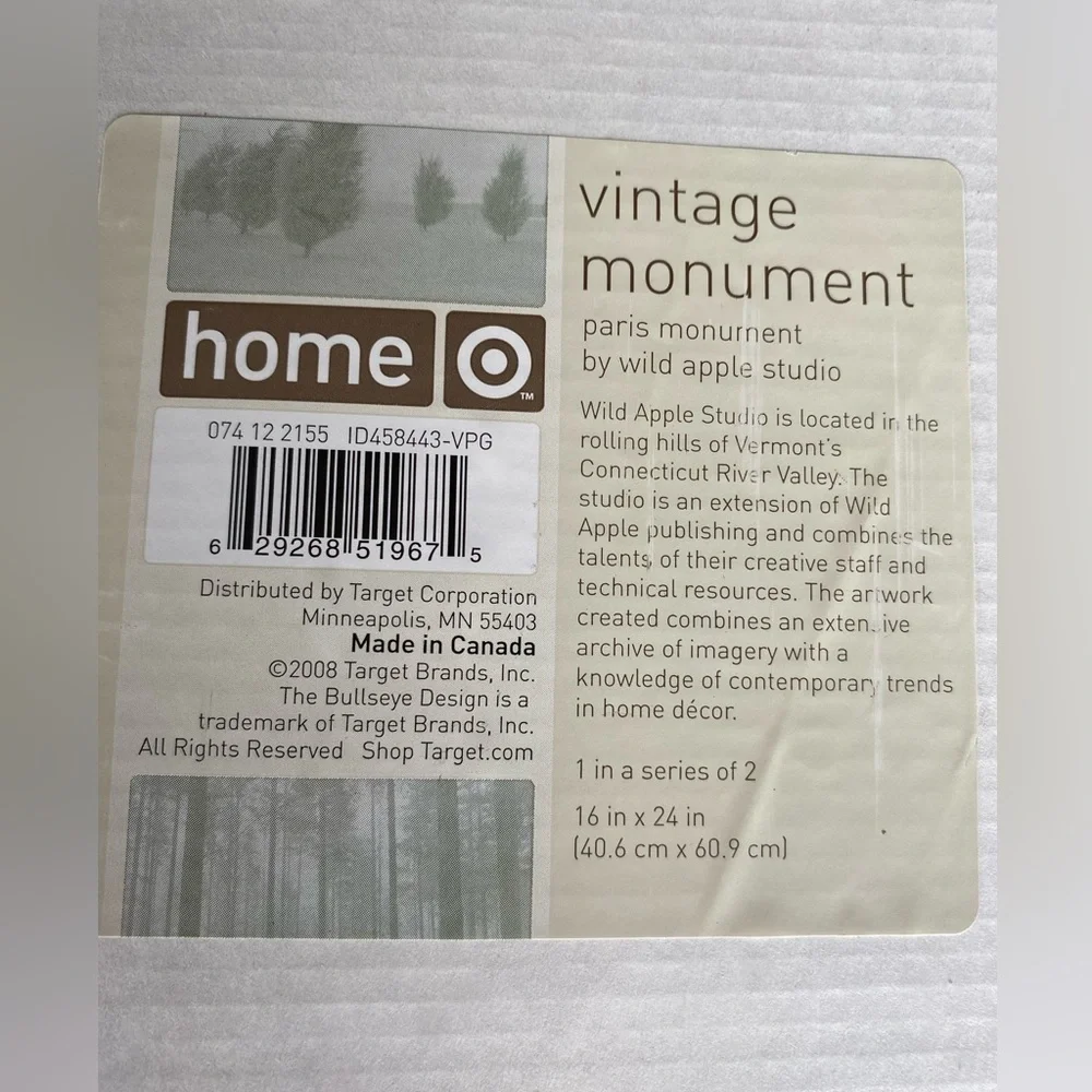 Target large vintage